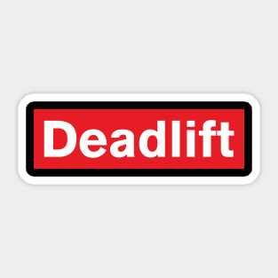 Deadlift Sticker